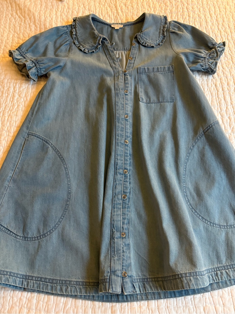 Pilcro Denim Dress from Anthropologie Size S - Picture 6 of 8